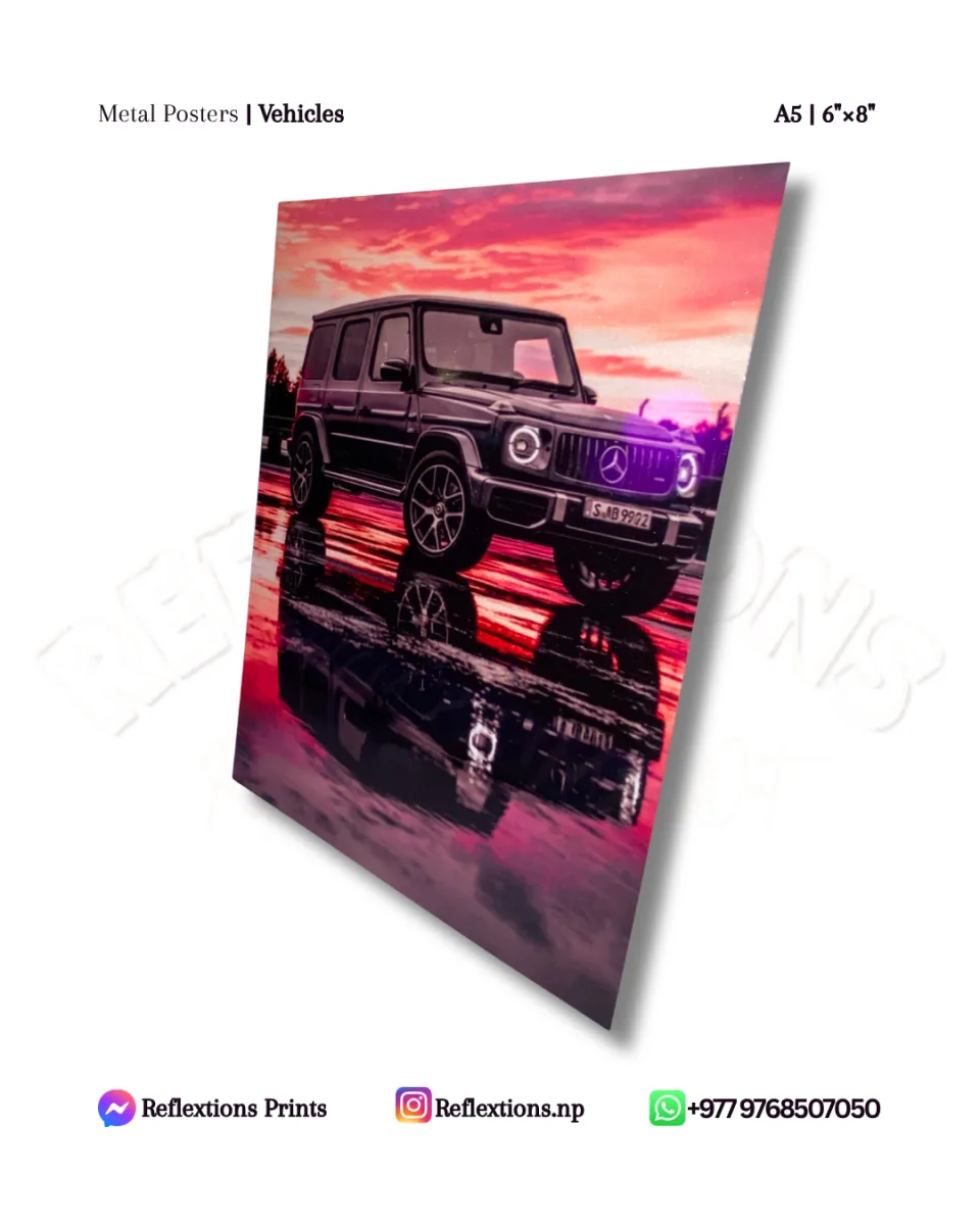 A5-6"×8" | Metal Posters | Vehicles