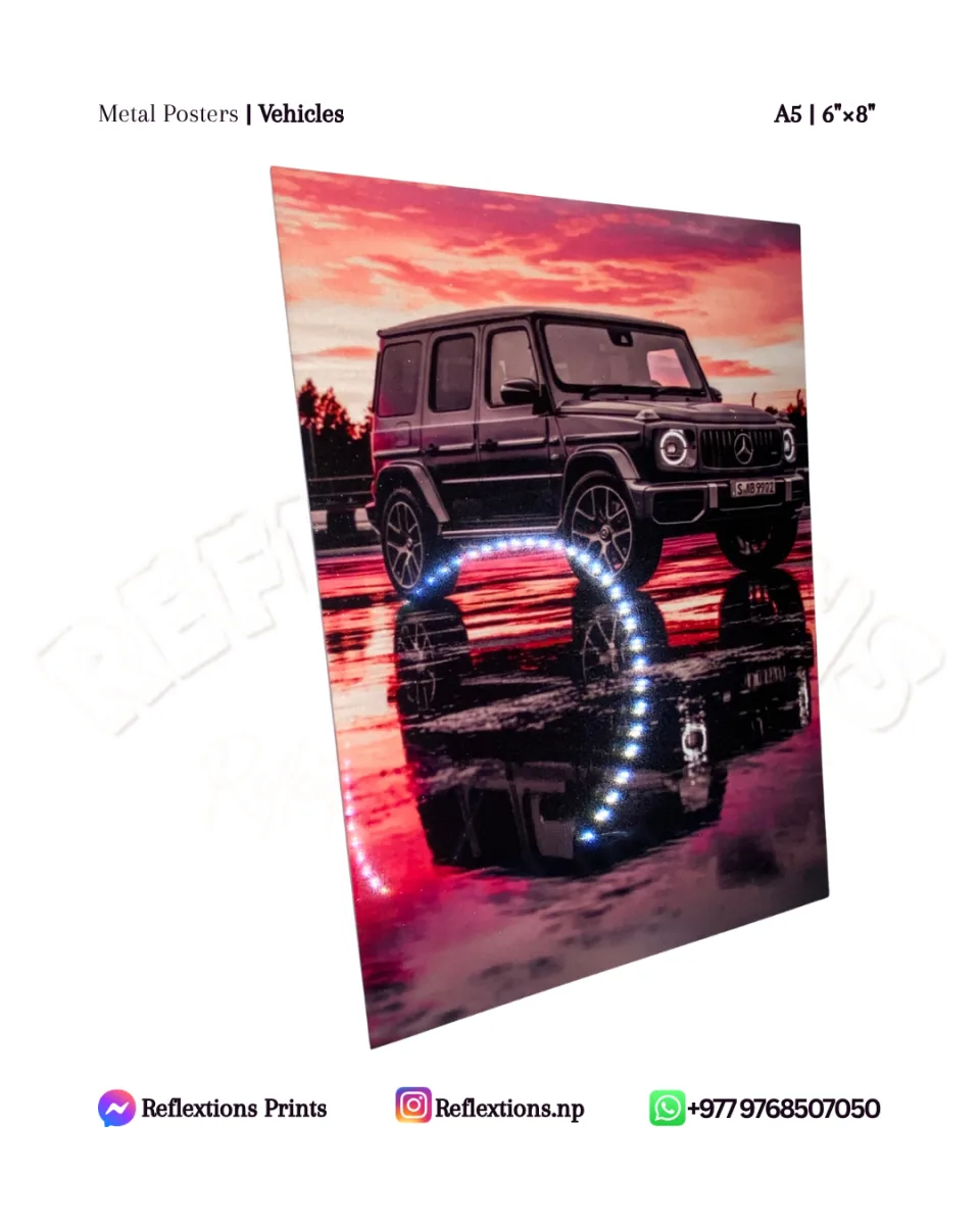 A5-6"×8" | Metal Posters | Vehicles