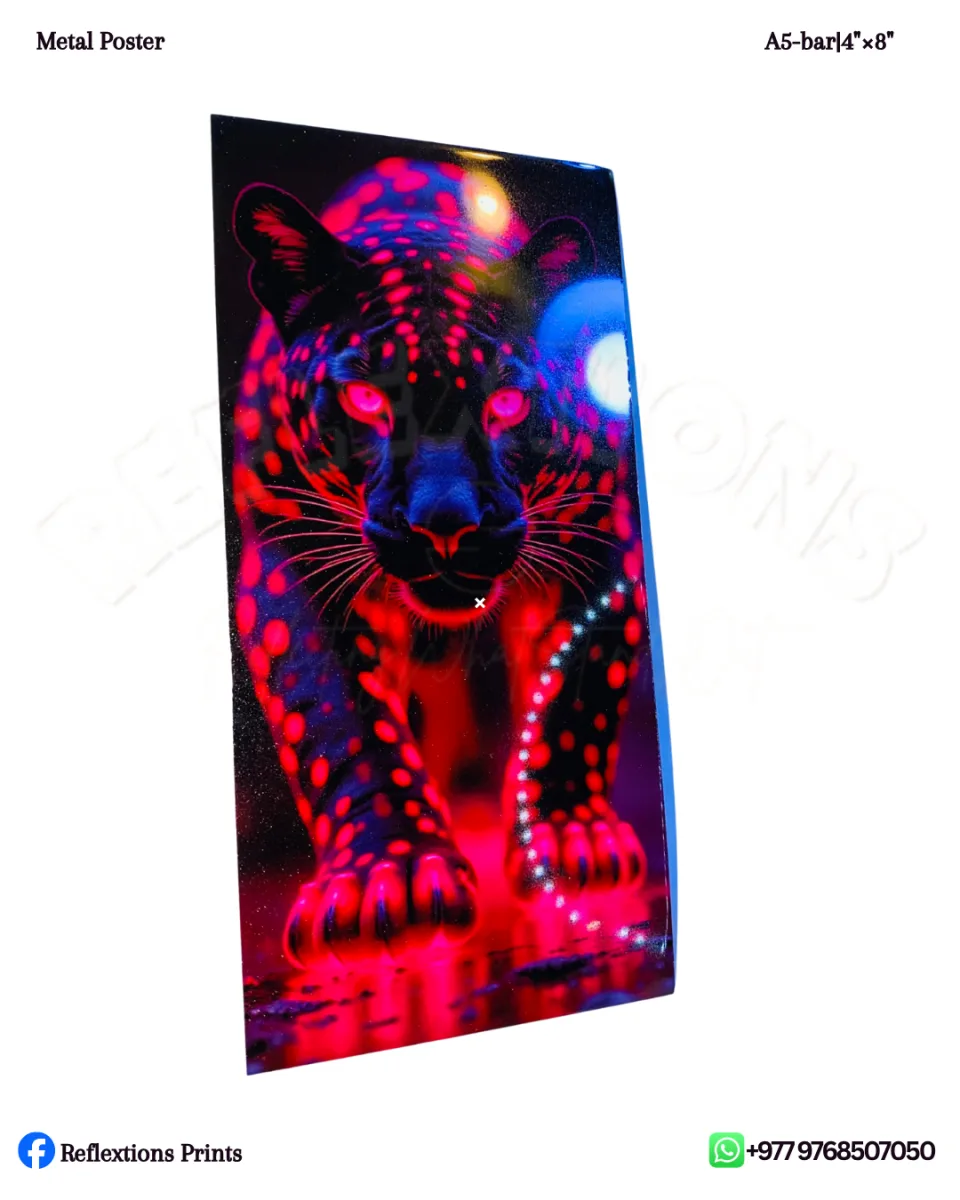 A5 bar-4"×8" | Metal Posters | Creatures