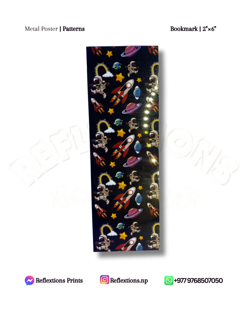 Bookmark-2"×6" | Metal Posters | Patterns