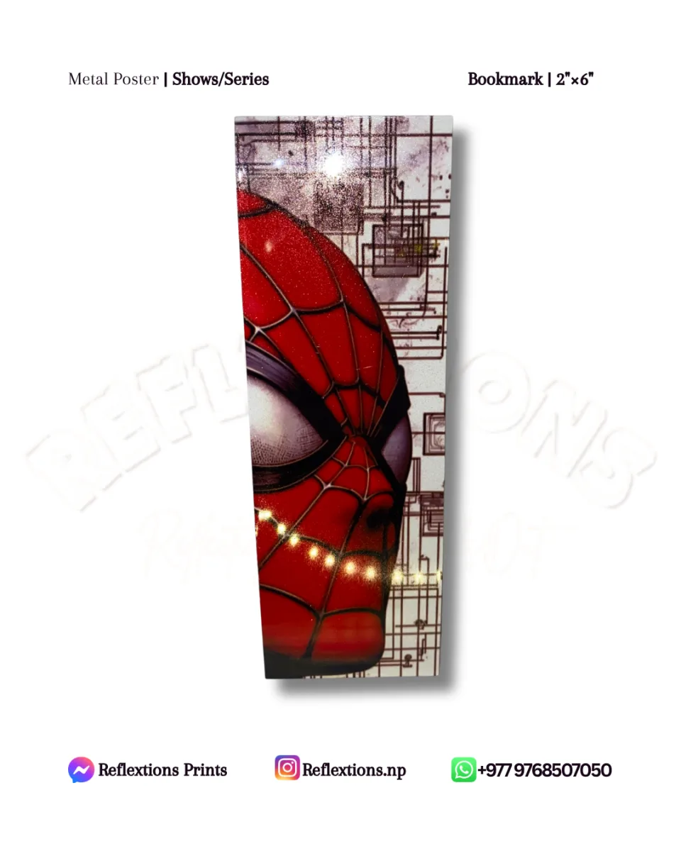Bookmark-2"×6" | Metal Posters| Shows/ Series