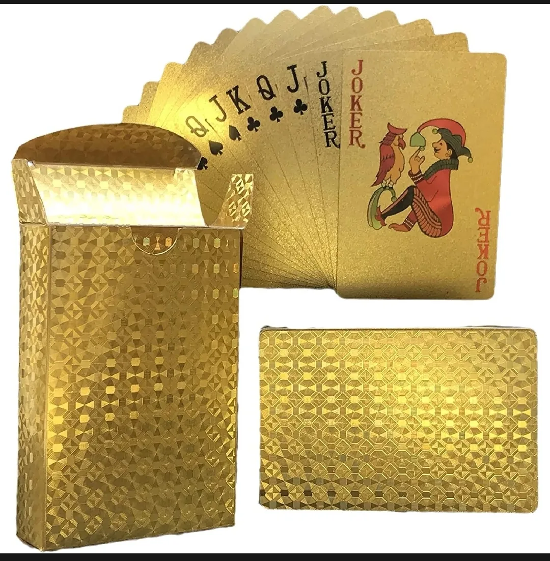 Golden Playing Card
