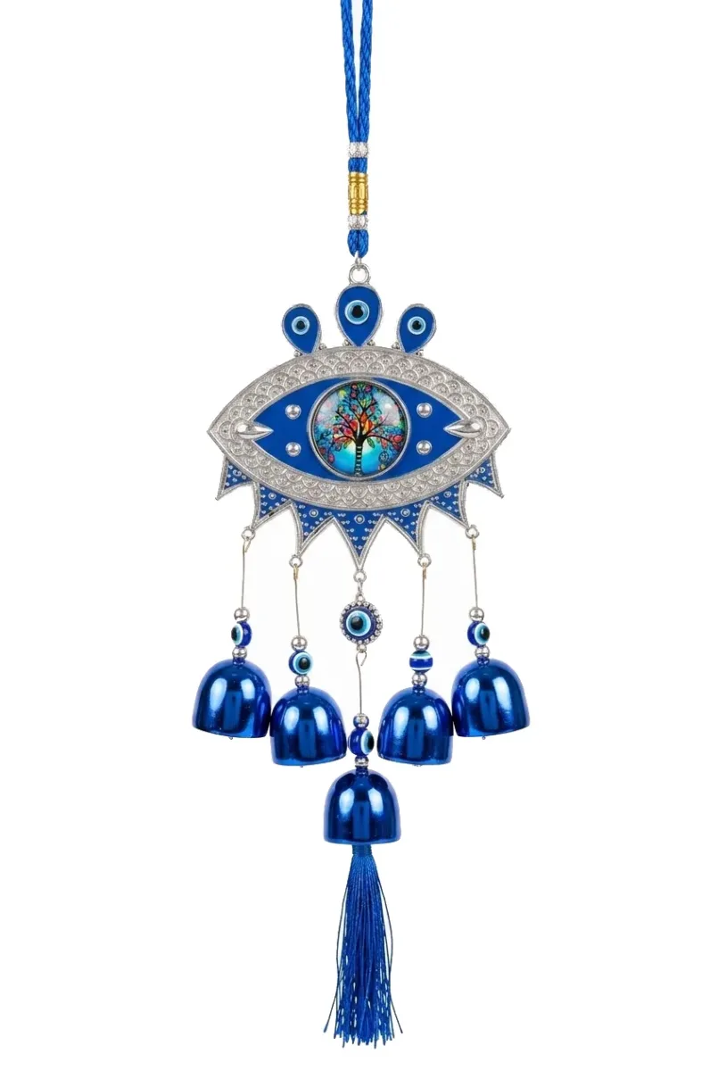 Evil Eye Metal Wind Chime