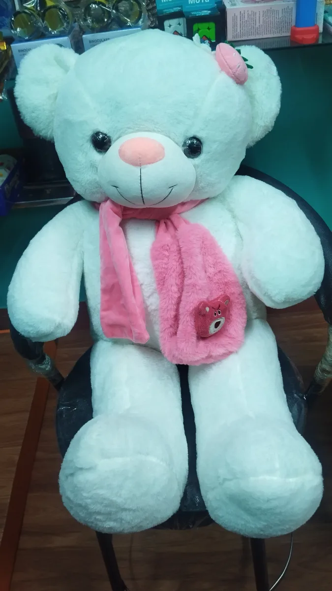 Super Soft Giant Teddy Bear with Scarf