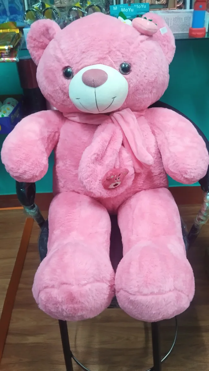 Super Soft Giant Teddy Bear with Scarf