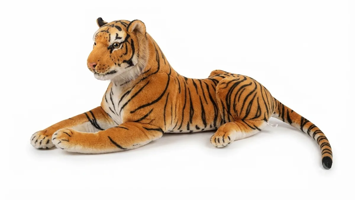 Giant & Soft Plush Tiger Toy