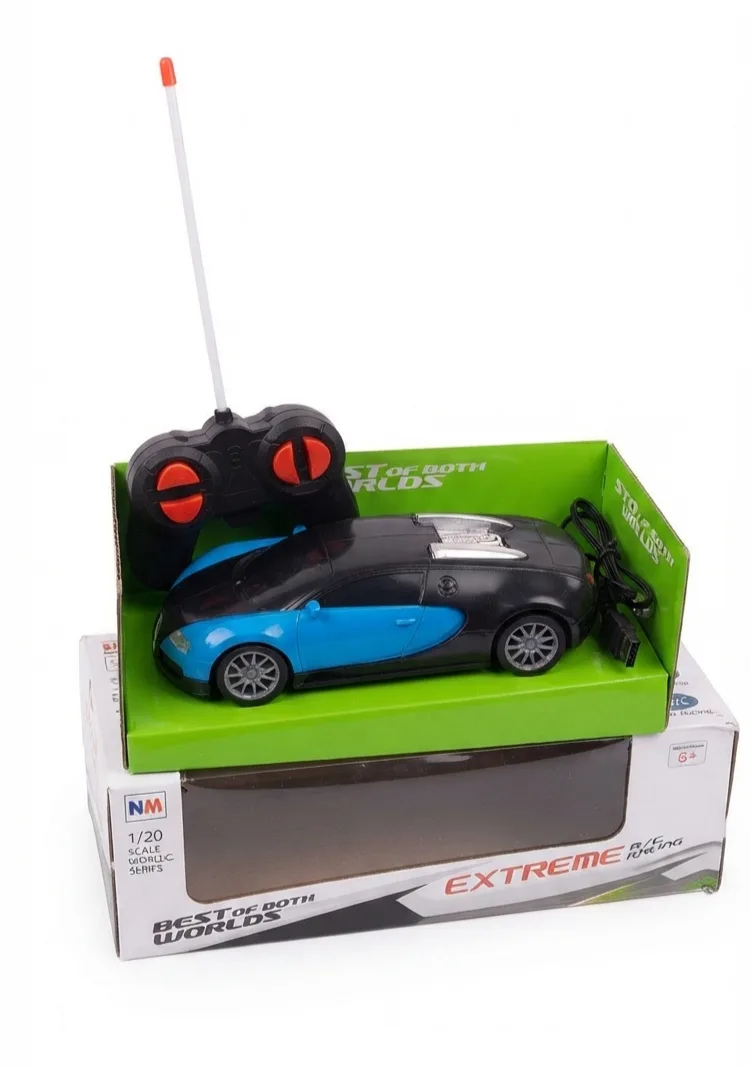 Full-Function Radio Control Sports Toy Car with Lights