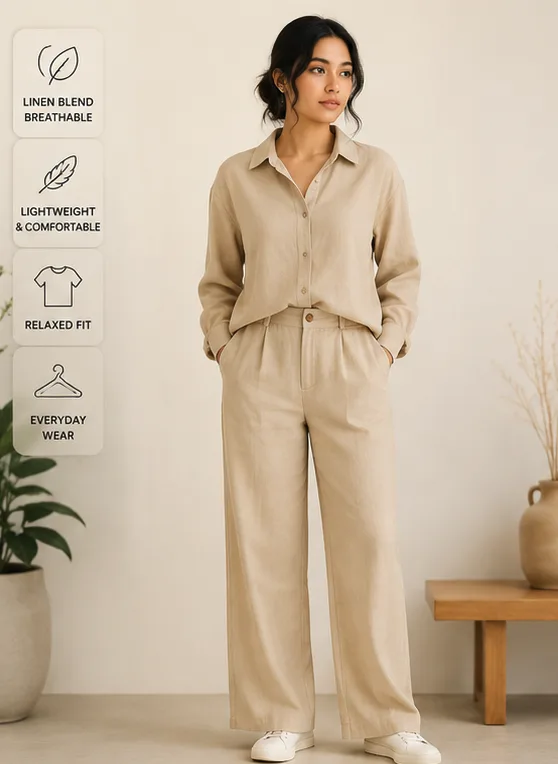 Aira Linen Co-ord Set