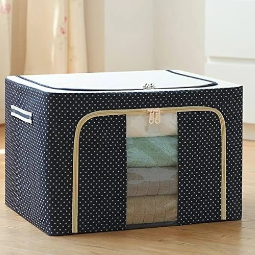 Foldable Steel Frame Cloths Zip (Apprx. 70Ltr.)