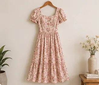 Niva Floral Midi Dress