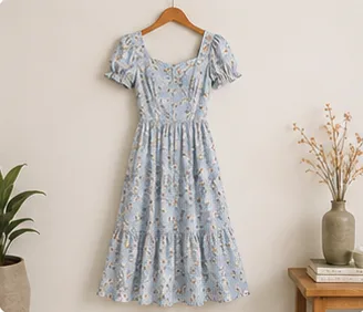 Niva Floral Midi Dress