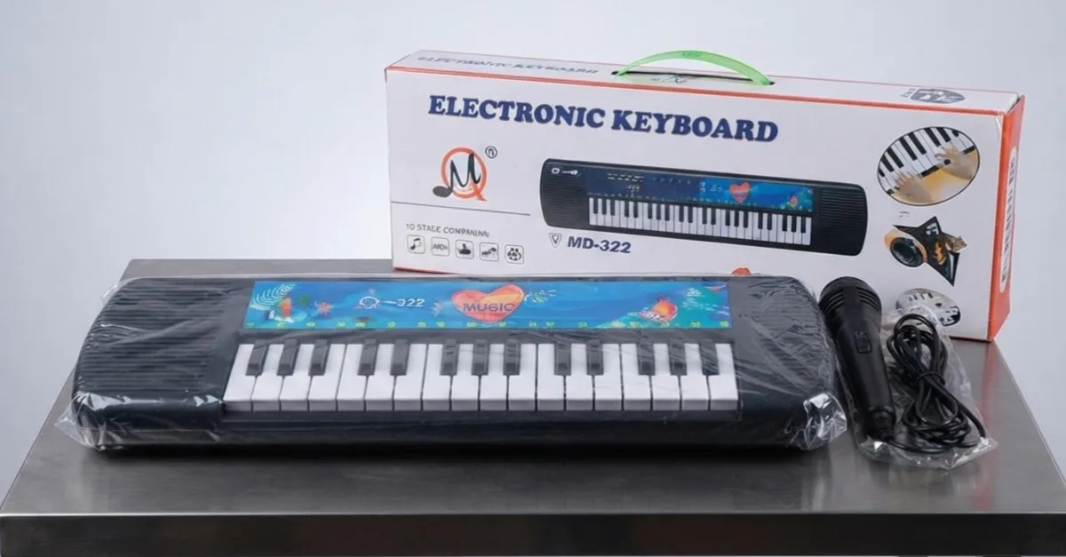 Kids Electronic Keyboard Piano (Model MD-322) with Microphone